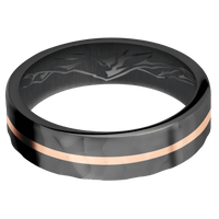 Zirconium + Rockpolish Finish