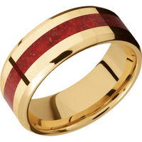 10K Yellow Gold + Polish , Polish Finish
