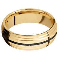10K Yellow Gold + Polish , Polish Finish