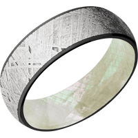 Zirconium + Bead Finish + Freshwater Mother of Pearl