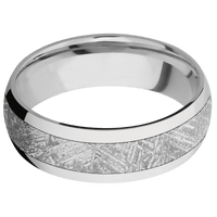 14K White Gold + Polish Finish
