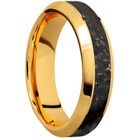 22K Yellow Gold + Polish , Polish Finish