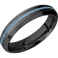 Zirconium + Hammer , Bead Finish