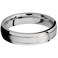 Platinum + Satin , Polish Finish + Palladium Silver