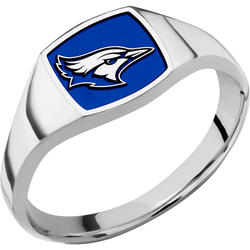 Creighton University Custom Collegiate Cobalt Chrome Signet Ring