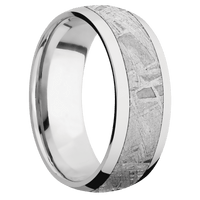 14K White Gold + Polish Finish