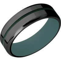 Zirconium + Polish , Polish Finish + Northern Lights