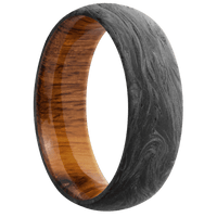 Forged Carbon Fiber + None Finish + Desert Iron Wood