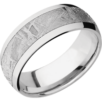 14K White Gold + Polish Finish