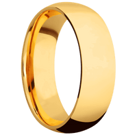 22K Yellow Gold + Polish Finish