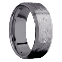 Tantalum + Hammer , Bead Finish