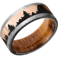 Meteorite + None Finish + Desert Iron Wood