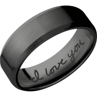 Zirconium + Bead , Satin Finish