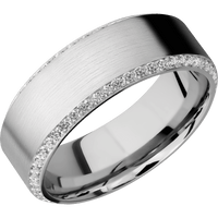 Palladium Silver + Satin , Polish Finish