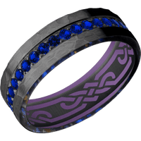 Zirconium + Hammer Finish + Wild Purple