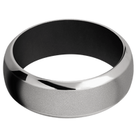 Titanium + Sand , Polish Finish + Black