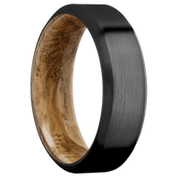 Zirconium + Satin , Satin Finish + Whiskey Barrel