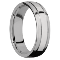 Titanium + Polish , Satin Finish