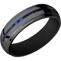 Zirconium + Polish , Polish Finish + Black