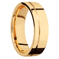 18K Yellow Gold + Polish , Polish Finish