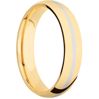 10K Yellow Gold + Polish Finish