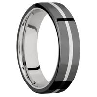 Zirconium + Polish Finish + Platinum