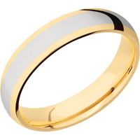 10K Yellow Gold + Polish Finish