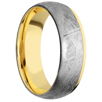 14K Yellow Gold + Polish Finish
