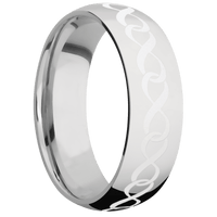 10K White Gold + Polish Finish