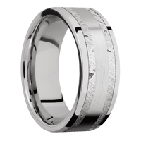 14K White Gold + Polish Finish + 10K White Gold