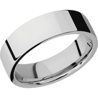 14K White Gold + Polish Finish