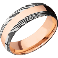 Sunset + Acid Finish + 14K Rose Gold