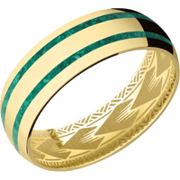 10K Yellow Gold + Polish Finish
