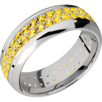 10K White Gold + Polish , Polish Finish