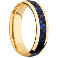 10K Yellow Gold + Polish Finish