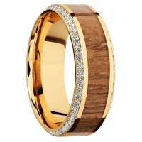 10K Yellow Gold + Polish , Polish Finish