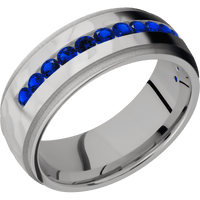 Titanium + Rockpolish , Bead Finish