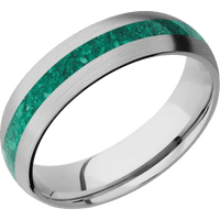 14K White Gold + Satin Finish