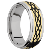 10K White Gold + Polish , Polish Finish