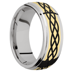 10K White Gold + Polish , Polish Finish