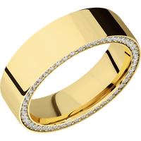 10K Yellow Gold + Polish Finish