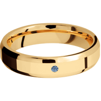 10K Yellow Gold + Polish , Polish Finish