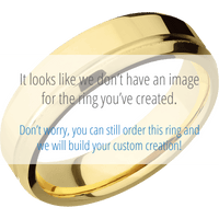 18K Yellow Gold + Polish , Polish Finish