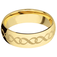22K Yellow Gold + Polish Finish