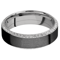 Palladium Silver + Hammer , Satin Finish