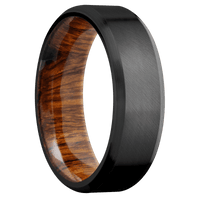 Zirconium + Anglesatin , Satin Finish + Desert Iron Wood