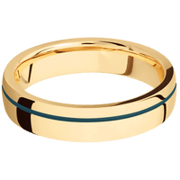 10K Yellow Gold + Polish , Polish Finish