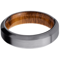 Tantalum + Satin , Satin Finish + Desert Iron Wood