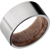 10K White Gold + Satin Finish + Pyinmaburl