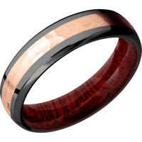 Zirconium + Polish , Polish Finish + Blood Wood
